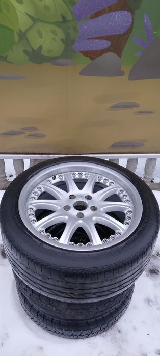 Оригінальні диски титани R 17 колеса шини резина 5/110