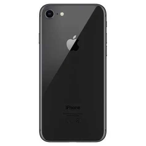 iPhone 8 s/ garantia, preto em estado razoável