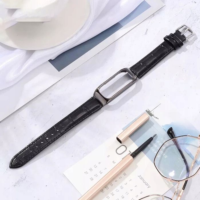 Pasek Eco Leather Braders Eko Skóra do Oppo Band