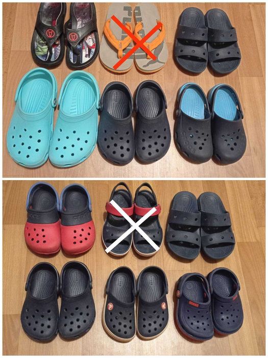 Крокси в'єтнамки Crocs для хлопчика