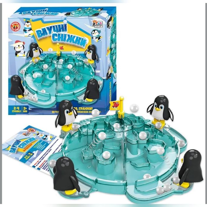 Змагання пінгвінів Крижана вежа джанга башня, Влучні сніжки настільна