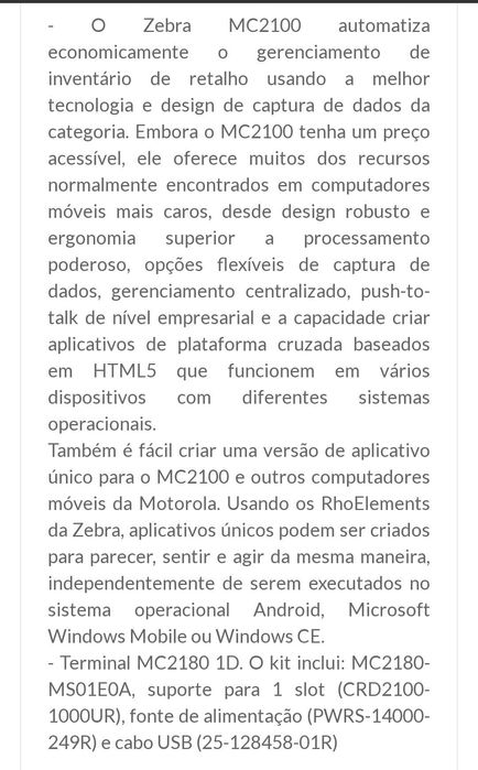 PDA Scnaner Motorola