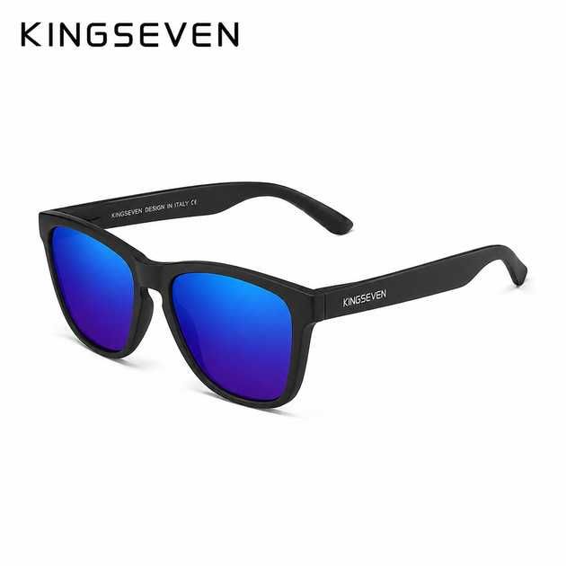 Чоловічі поляризаційні сонцезахисні окуляри KINGSEVEN 759 Black Dark Blue