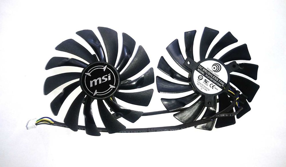 Кулери 95мм XFX MSI HIS RX570/580 5500-5700XT FDC10U12S9-C