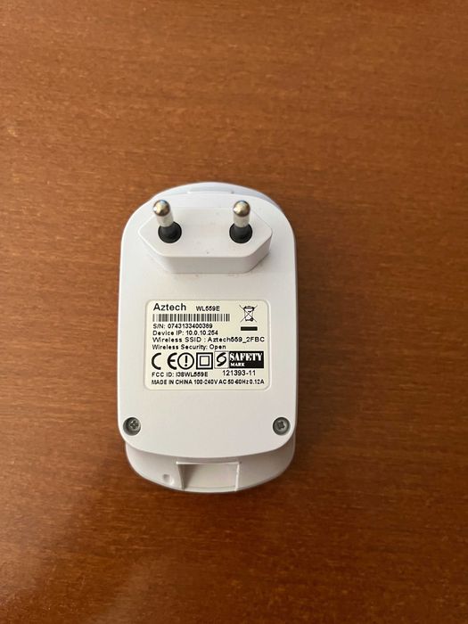 Aztech WL559E - 300 Mbps Wi-Fi Repeater64297733051267121