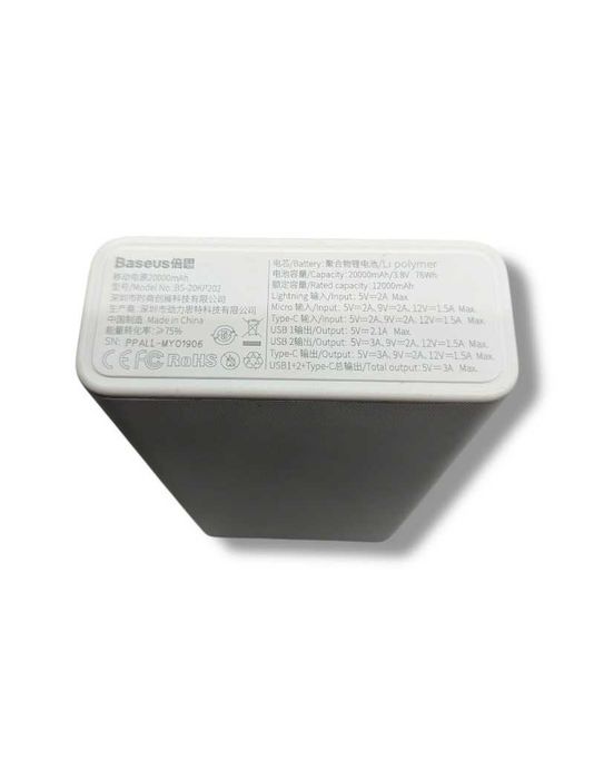 Powerbank Baseus Mulight 20000mAh BS-20KP202