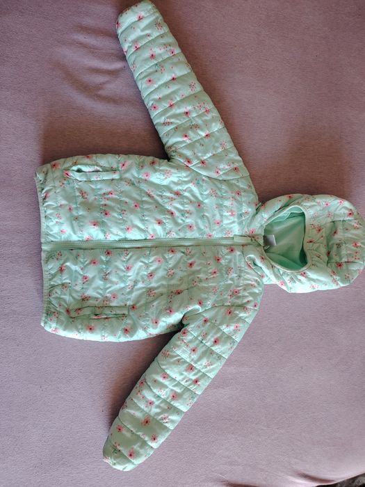 Kurtka 110 w kwiatuszki