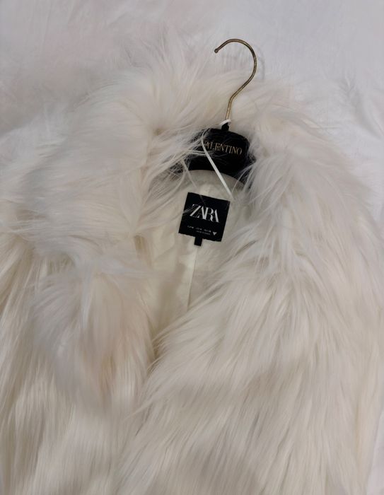 Шуба Zara искусственный мех