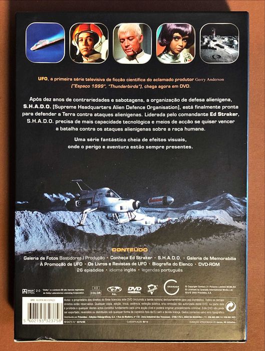 SÉRIE DVD [desde 34€] Espaço 1999 Série 2 Thunderbirds Ufo