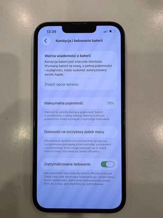 IPHONE 14 128GB granat etui szkło kabel