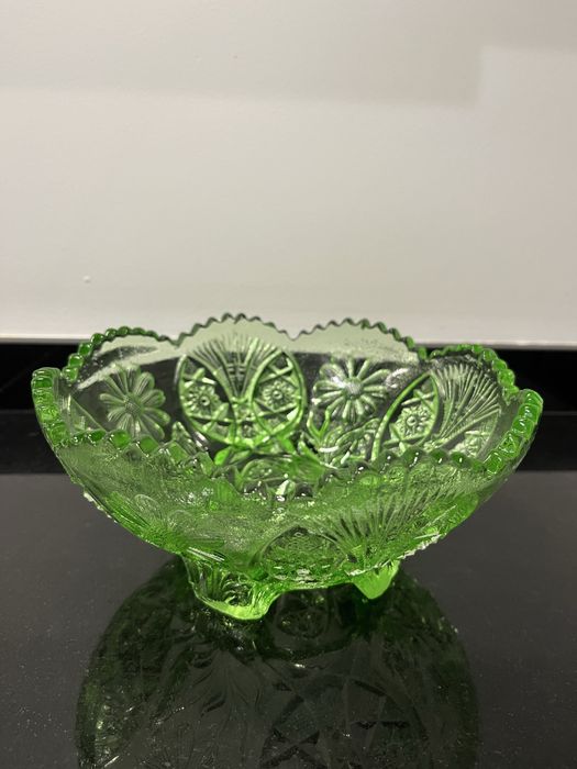 Fruteira em vidro vintage