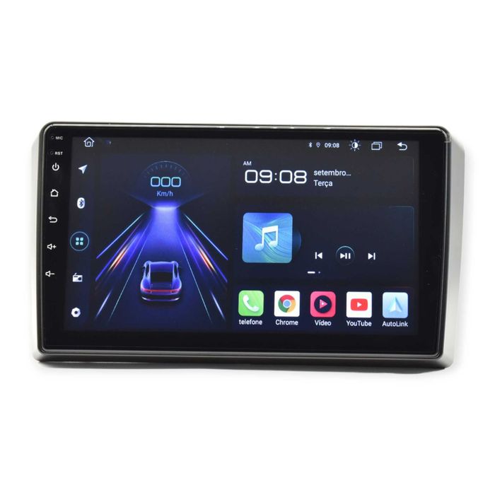 Radio 2 DIN Android Audi A3 – Android 12 2GB RAM - Novo Garantia