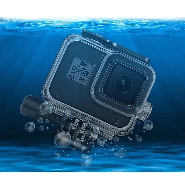 Etui wodoodporne do GoPro Hero 8 Bezbarwne