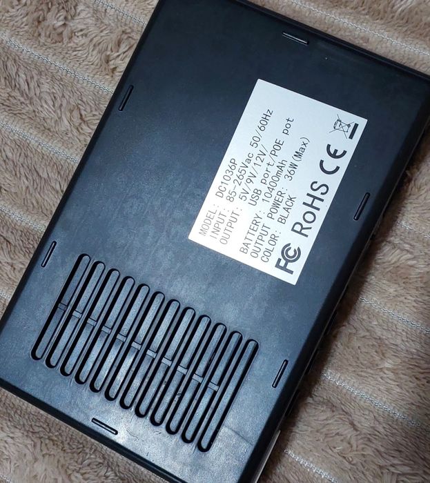 (НОВЫЙ) Источник бесперебойного питания UPS DC1036P 36W ИБП