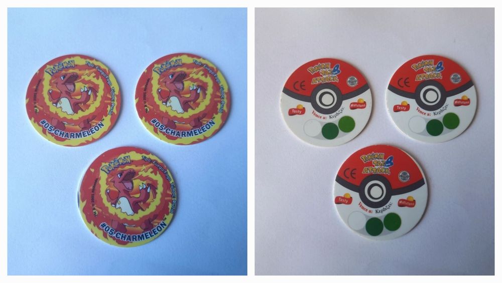 Tazos pokemon attack / ataque 1 de Portugal - venda à unidade