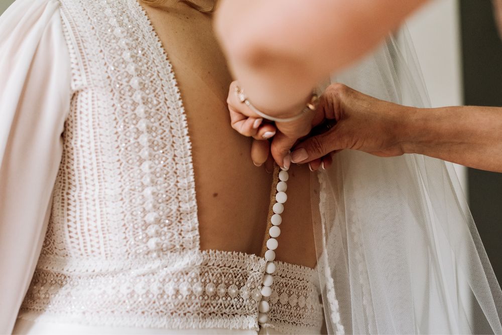 Suknia ślubna Gala Eva boho/rustykalna