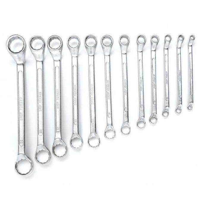 KLUCZE Dwustronnie oczkowe 12el. od 6 do 32mm KD10927