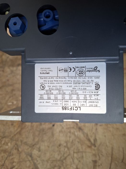 Contactor telemecanic 400 amp, bobine 230 volts ac, novo