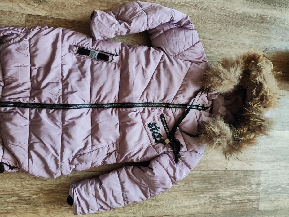 Зимнее пальто на девочку