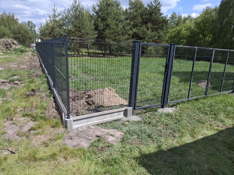 Ogrodzenia panelowe, panele ogrodzeniowe, płot panelowy