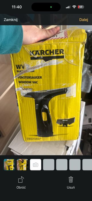 Myjka do okien Karcher W2 Black Edition