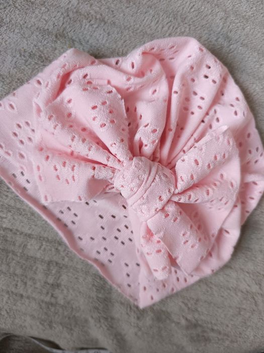 Czapeczka niemowlęca przewiewna