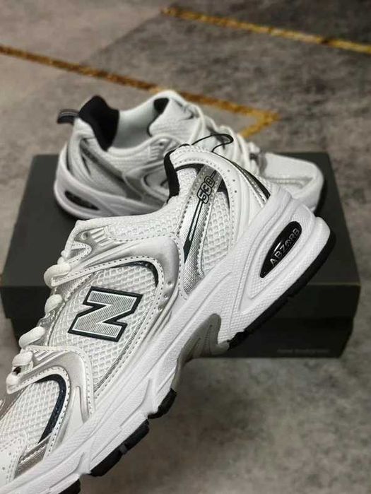 ButyDamskie New Balance 530_White_Silver_Navy_Uniseks R.36