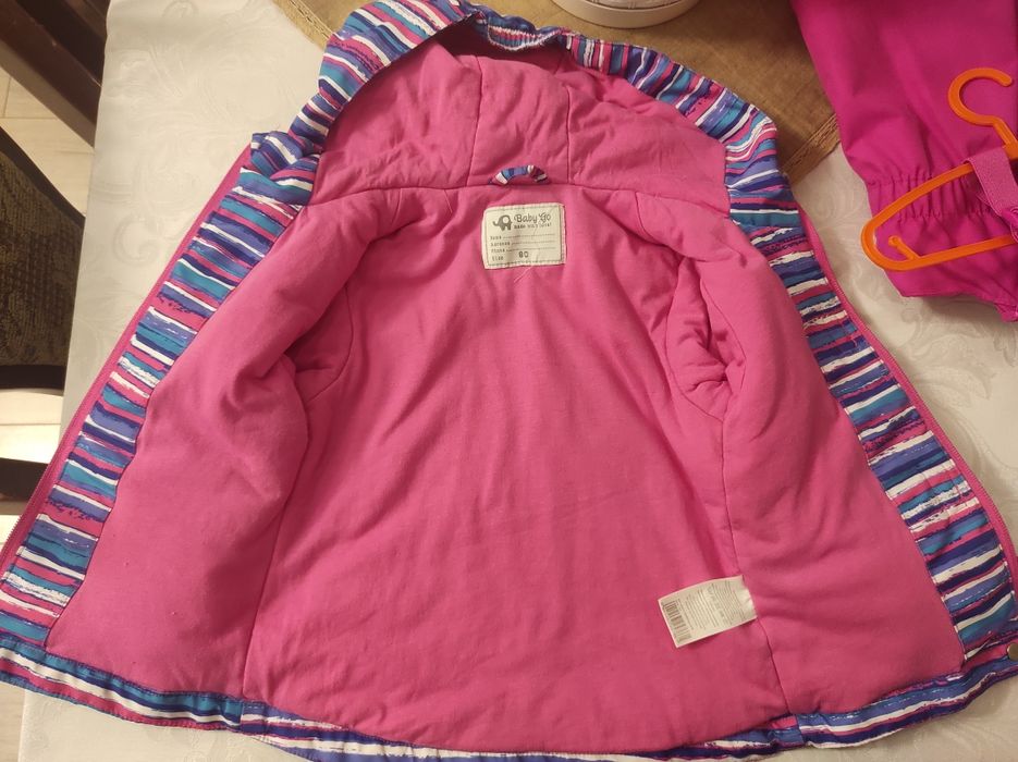 Комбінезон демисезонний /весна/ осінь для дівчинки, б/у, фірма Baby Go