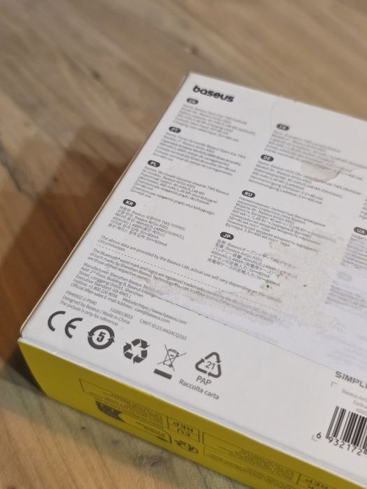 Fones Baseus (novos)