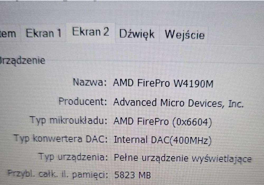 Gamingowy Laptop 15' HP ai i7 8x3.40Ghz/ 32GB RAM/ AMD RADEON 6GB/ SSD/ Gwarancja/ Możliwa szybka wysyłka/ Wrocław