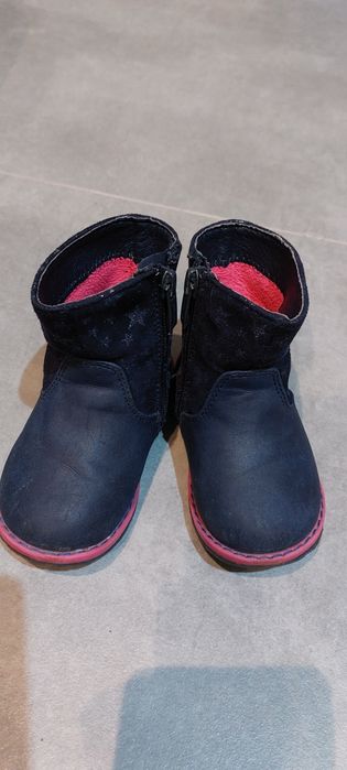 Kozaki trzewiki botki nelli blu 21 granatowe