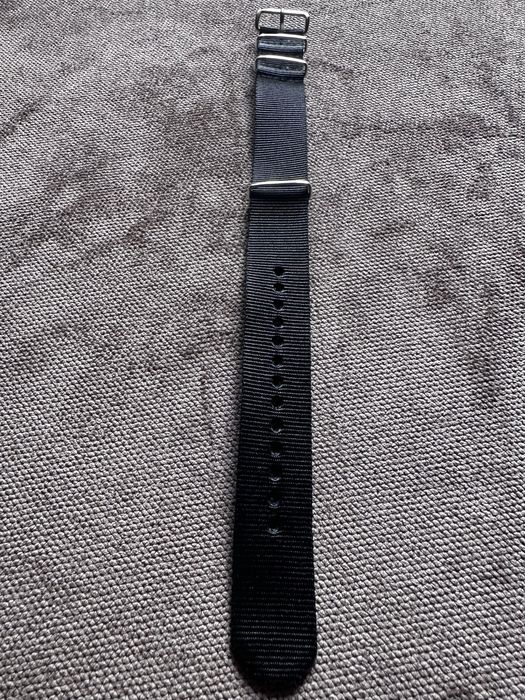 Pasek Nato 22mm nowy czarny Casio Seiko Bulova