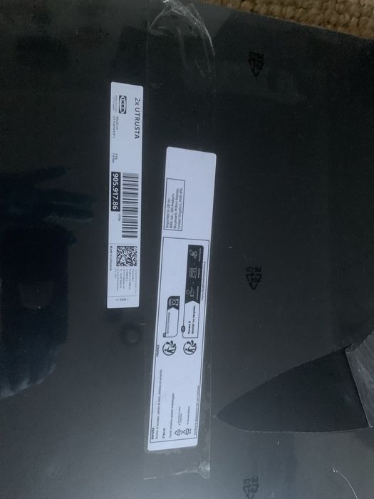 Półka ciemnoszary Utrusta 80x37 Ikea