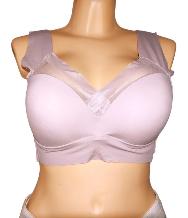 Bezszwowy miękki sportowy Biustonosz bez zapięcia 3 XL (46) Nowy