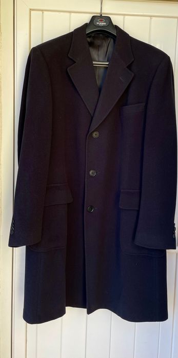 Sobretudo homem em cachemira