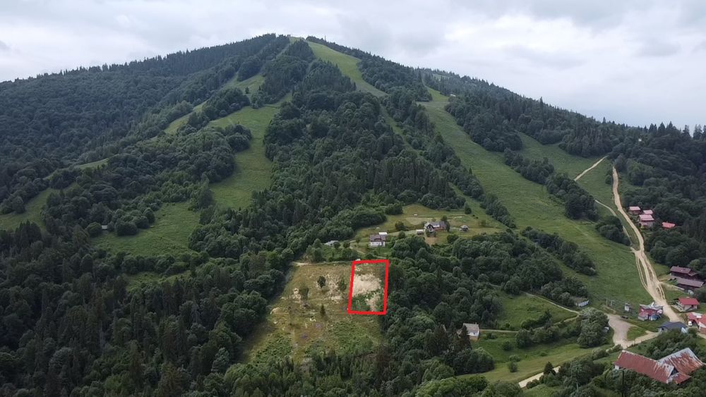 Продам земельну ділянку з гарним краєвидом