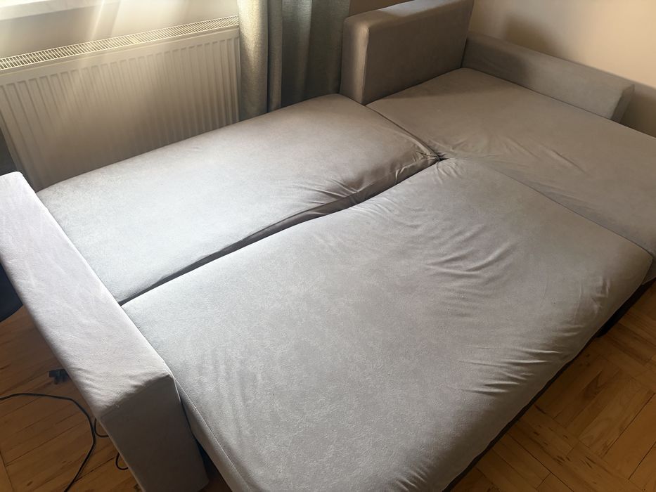 Narożnik z funkcja spania