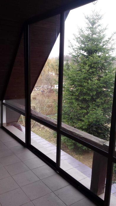 Zabudowa balkonu lub tarasu, system ramowy / bezramowy, gwarancja