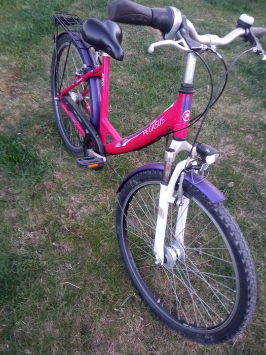 Ładny Rower  26" Pegasus  damka