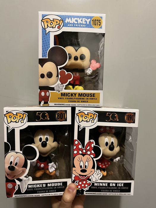 Natal - Bonecos Mickey e Minnie Novos Pop