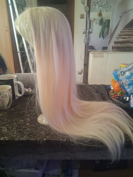 Peruka nowa jasny blond