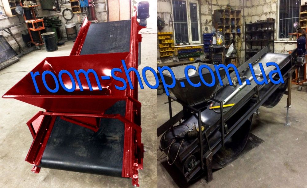 Ленточный погрузчик, конвейер, транспортер, стрічковий конвеєр, АКЦІ1Я