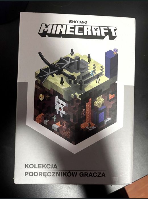 Kolekcja podręczników gracza miencraft + książka planeta sekretów