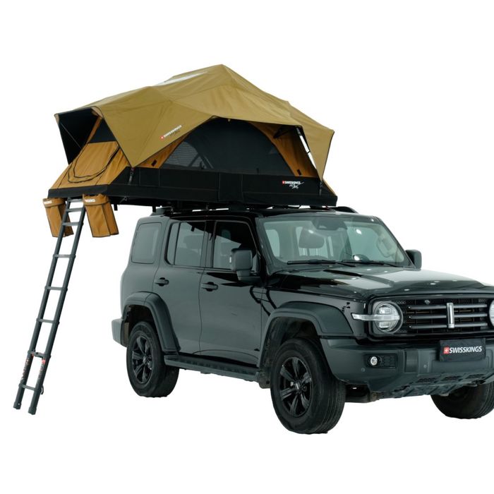 Tenda de Tejadilho Swisskings 160S (Alumínio) – Como Nova!