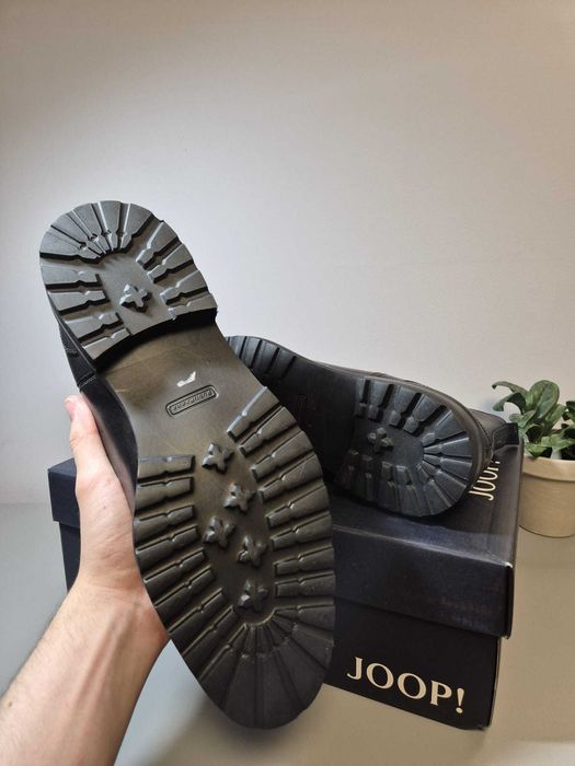 Skórzane sztyblety JOOP! Danilo Premium Leather 43 NOWE