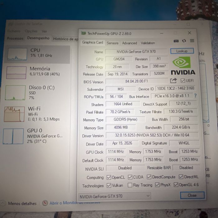 Gtx 970 4 gb  totalmente funcional512609407332536324