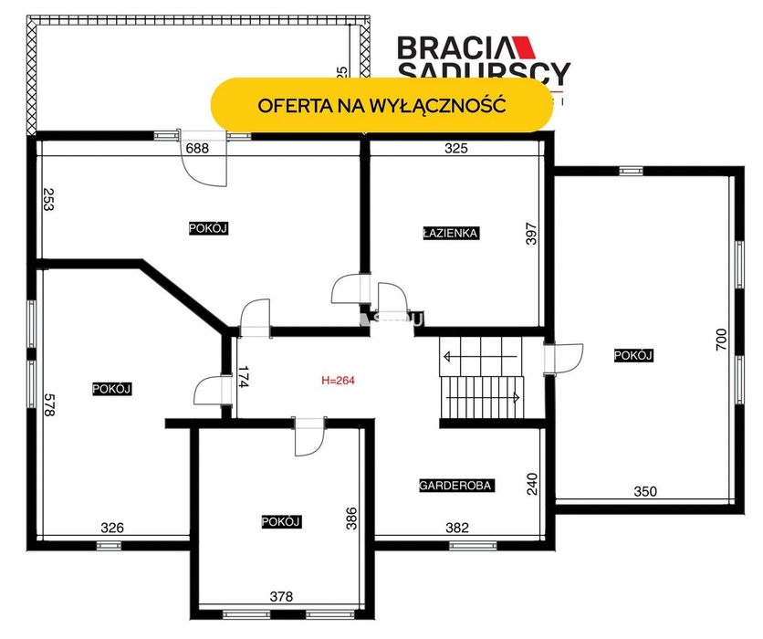 Przestronny dom / na działce z dużą prywatnością
