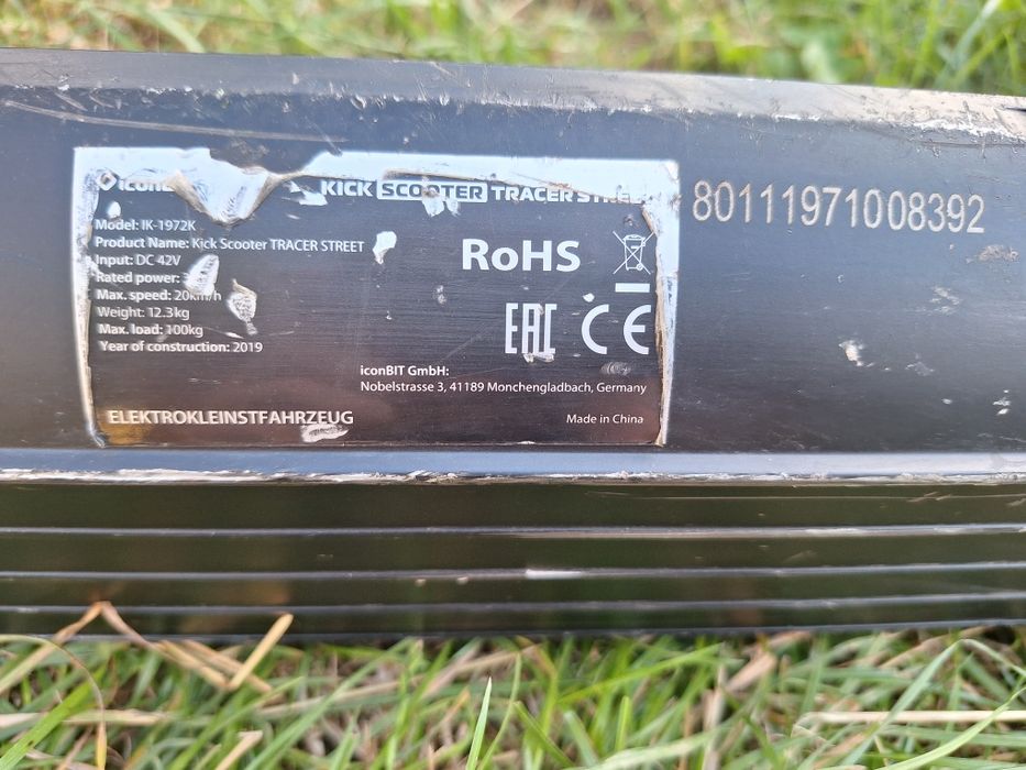 Електросамокат iconBIT