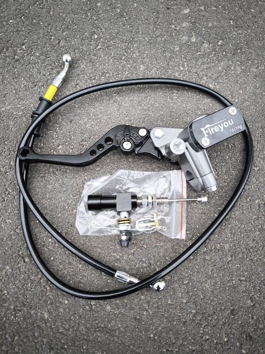 Ручка зчеплення гідравлічна на мотоцикл, ендуро, ручка легкого вижима