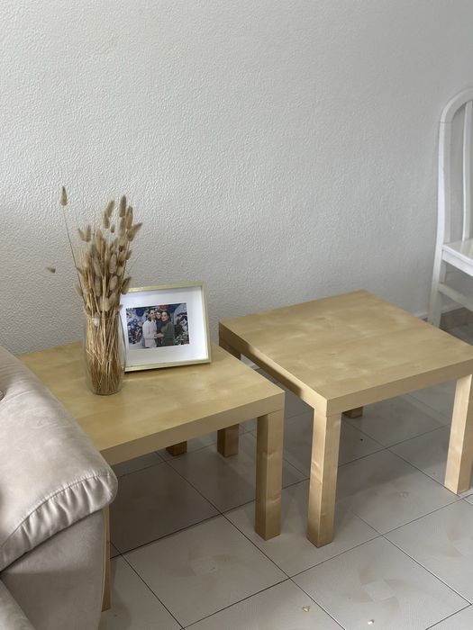 2 Mesas Lack Ikea 55x55